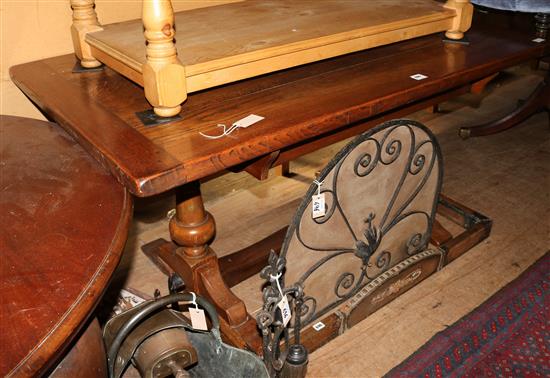 Oak dining table